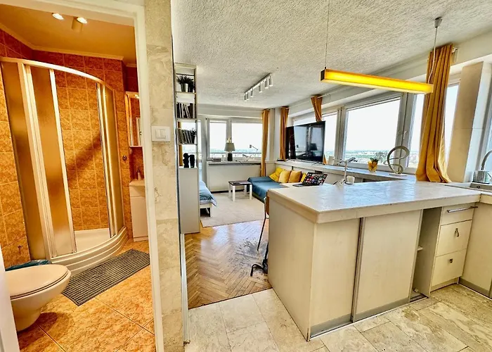 شقة Sun Clima/ac Metro X2 Fast Wifi 500 Mbs 70'tv Netflix Appletv Hbo *