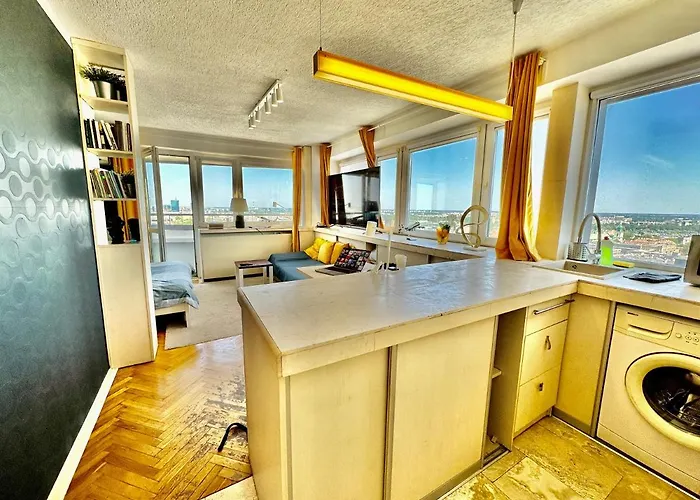 شقة Sun Clima/ac Metro X2 Fast Wifi 500 Mbs 70'tv Netflix Appletv Hbo وارسو