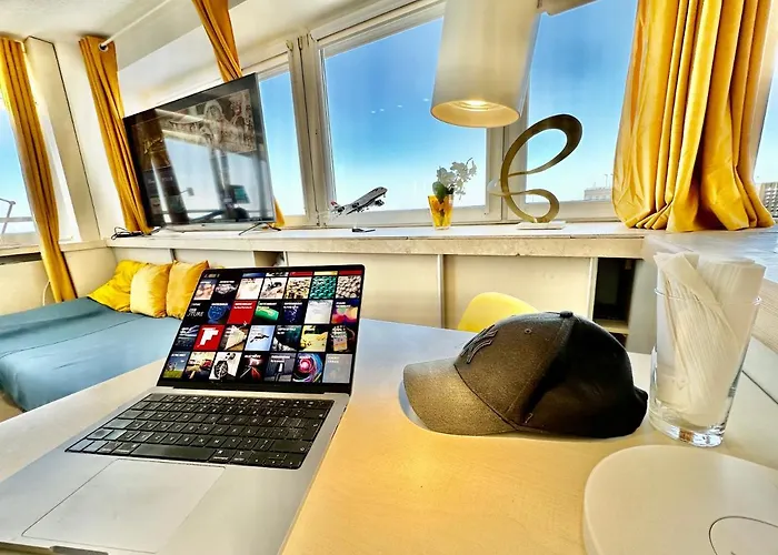 شقة Sun Clima/ac Metro X2 Fast Wifi 500 Mbs 70'tv Netflix Appletv Hbo