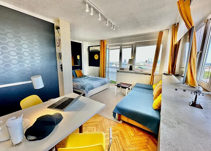 شقة Sun Clima/ac Metro X2 Fast Wifi 500 Mbs 70'tv Netflix Appletv Hbo *