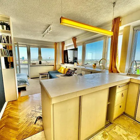 Apartament Sun Clima/ac Metro X2 Fast Wifi 500 Mbs 70'tv Netflix Appletv Hbo Warszawa